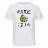 T-shirt de Sport Homme Les Comores c’est la vie