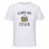 T-shirt de Sport Homme Les Hautes-Alpes c’est la vie