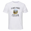 T-shirt de Sport Homme Les Hautes-Pyrénées c’est la vie