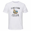 T-shirt de Sport Homme Les Sables-d’Olonne c’est la vie