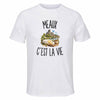 T-shirt de Sport Homme Meaux c’est la vie