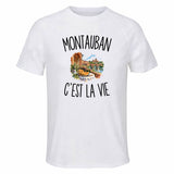 T-shirt de Sport Homme Montauban c’est la vie