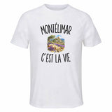 T-shirt de Sport Homme Montélimar c’est la vie