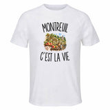 T-shirt de Sport Homme Montreuil c’est la vie