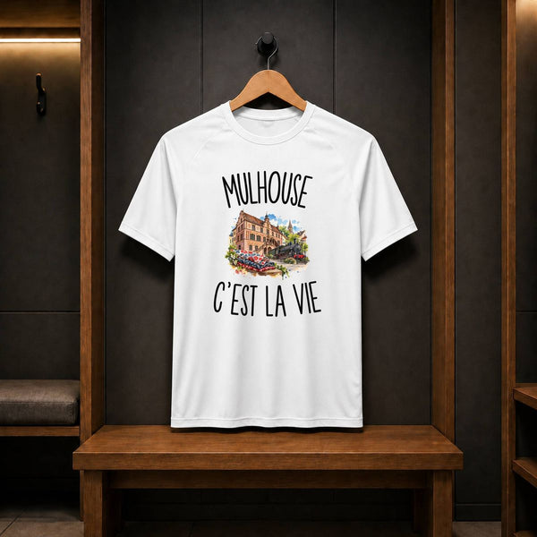 T-shirt de Sport Homme Mulhouse c’est la vie