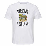 T-shirt de Sport Homme Narbonne c’est la vie
