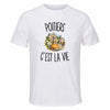 T-shirt de Sport Homme Poitiers c’est la vie