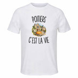T-shirt de Sport Homme Poitiers c’est la vie