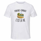 T-shirt de Sport Homme Pontault-Combault c’est la vie