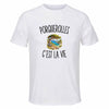 T-shirt de Sport Homme Porquerolles c’est la vie