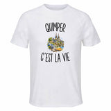 T-shirt de Sport Homme Quimper c’est la vie