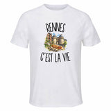 T-shirt de Sport Homme Rennes c’est la vie