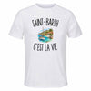 T-shirt de Sport Homme Saint-Barth c’est la vie