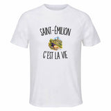 T-shirt de Sport Homme Saint-Émilion c’est la vie