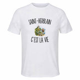 T-shirt de Sport Homme Saint-Herblain c’est la vie