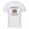T-shirt de Sport Homme Saint-Jean-de-Luz c’est la vie