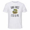 T-shirt de Sport Homme Saint-Priest c’est la vie