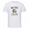 T-shirt de Sport Homme Saint-Tropez c’est la vie