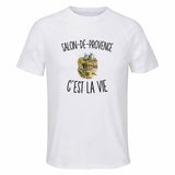 T-shirt de Sport Homme Salon-de-Provence c’est la vie