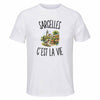 T-shirt de Sport Homme Sarcelles c’est la vie