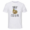 T-shirt de Sport Homme Sarlat c’est la vie