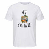 T-shirt de Sport Homme Sète c’est la vie