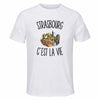 T-shirt de Sport Homme Strasbourg c’est la vie