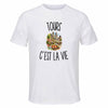 T-shirt de Sport Homme Tours c’est la vie