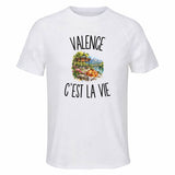 T-shirt de Sport Homme Valence c’est la vie