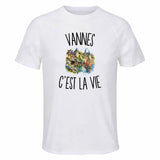 T-shirt de Sport Homme Vannes c’est la vie