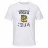 T-shirt de Sport Homme Vénissieux c’est la vie