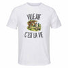 T-shirt de Sport Homme Villejuif c’est la vie