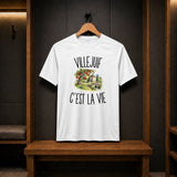 T-shirt de Sport Homme Villejuif c’est la vie