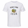 T-shirt de Sport Homme Villenave-d’Ornon c’est la vie