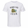 T-shirt de Sport Homme Villeneuve-d’Ascq c’est la vie