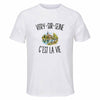 T-shirt de Sport Homme Vitry-sur-Seine c’est la vie