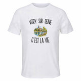 T-shirt de Sport Homme Vitry-sur-Seine c’est la vie