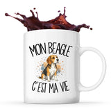 Mug Mon Beagle c'est ma vie