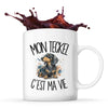 Mug Mon Teckel c'est ma vie