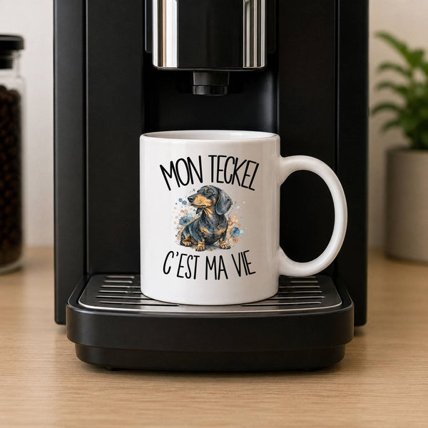 Mug Mon Teckel c'est ma vie