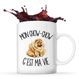 Mug Mon Chow-Chow c'est ma vie