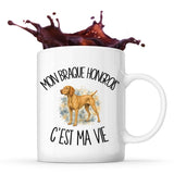 Mug Mon Braque Hongrois c'est ma vie