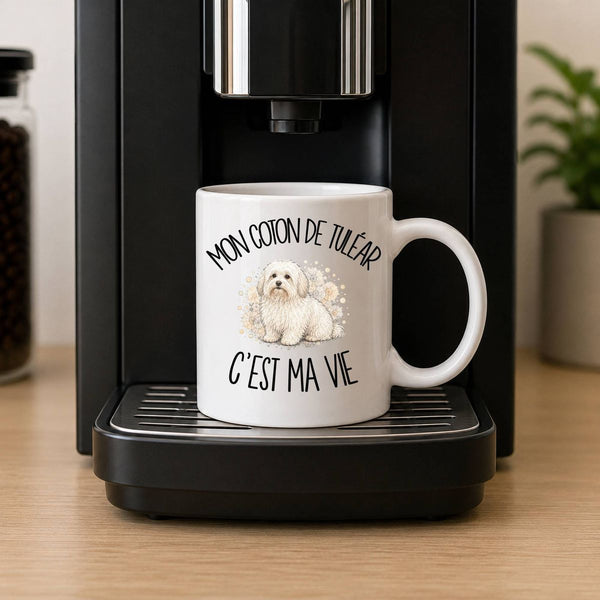 Mug Mon Coton de Tuléar c'est ma vie
