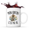 Mug Mon Griffon c'est ma vie