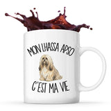 Mug Mon Lhassa Apso c'est ma vie