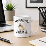 Mug Mon Lhassa Apso c'est ma vie