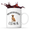 Mug Mon Rhodesian Ridgeback c'est ma vie