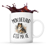 Mug Mon Shetland c'est ma vie