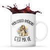 Mug Mon Cocker Américain c'est ma vie