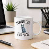 Mug Mon Bleu Russe c'est ma vie